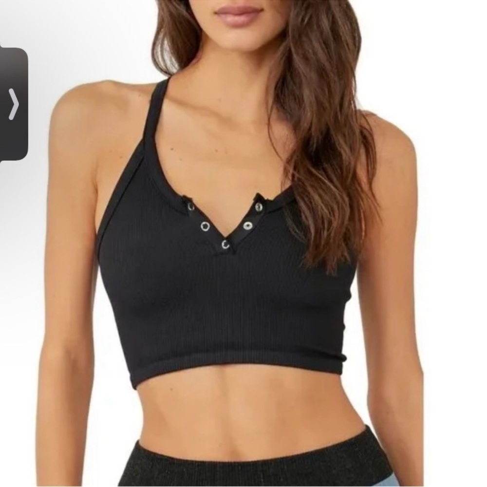 NWT Free People Free Throw Henley